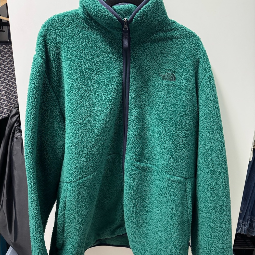 The North Face Green Fleece Jacket XXL